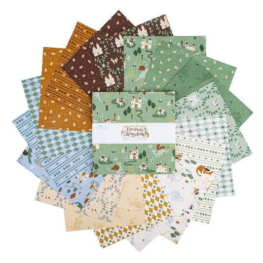 Faraway Kingdom - 10" Squares, 42 pcs - Layer Cake