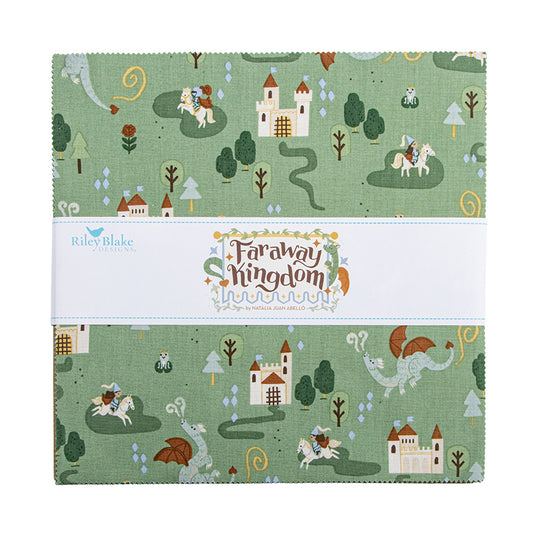 Faraway Kingdom - 10" Squares, 42 pcs - Layer Cake