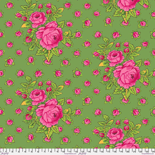 Kaffe Fassett Collective February 2026 - Rosie - Green - Yardage