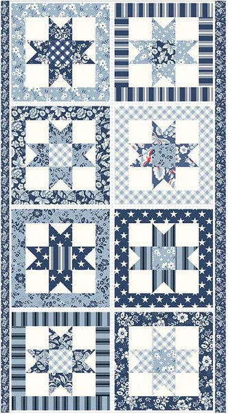 Freedom Garden Panel by Riley Blake Designs