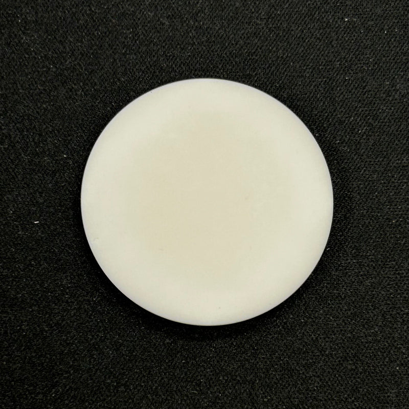 Italian Natural Bone 1.75" Off White Button 70L 44.5MM