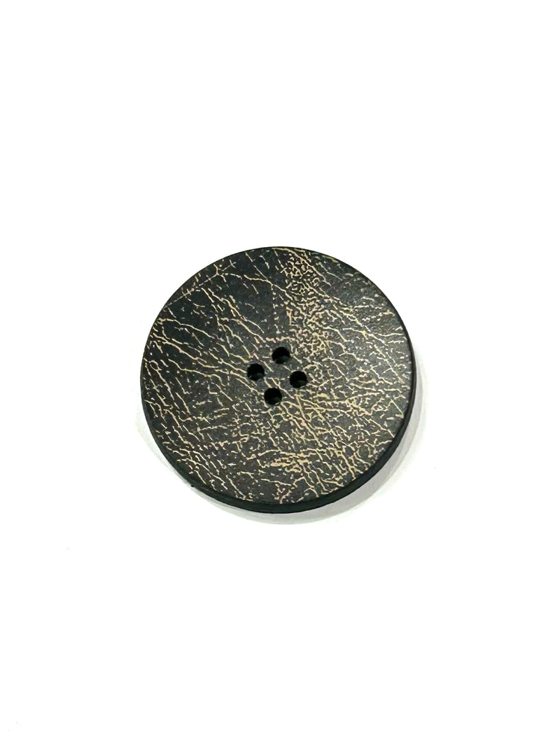 Italian Natural Wood 1.5" Espresso Button 60L 38MM