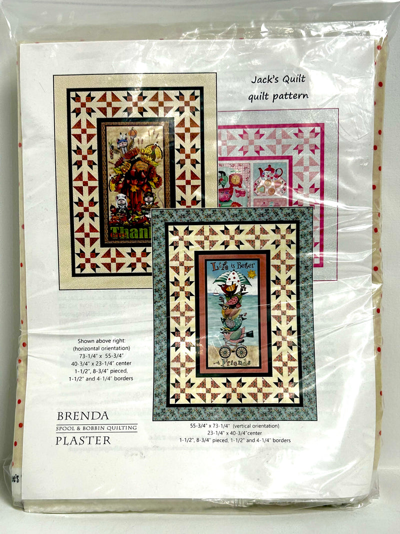 Jack's 55.75" x 73.25" Quilt Kit