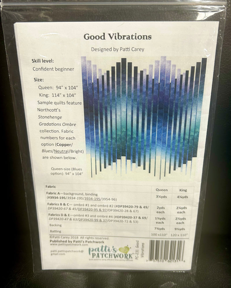 Good Vibrations Quilt Pattern