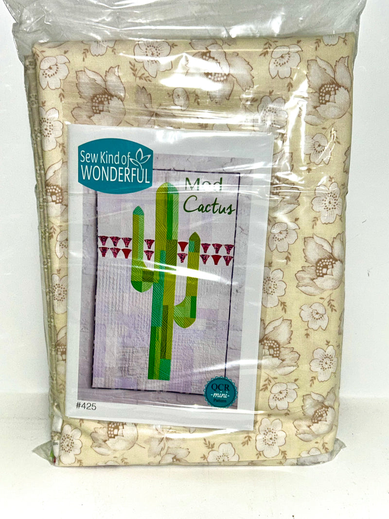 Sew Kind of Wonderful Mod Cactus Quilt Kit