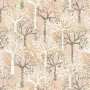 Golden Hour - Allover Trees - Tan - Yardage