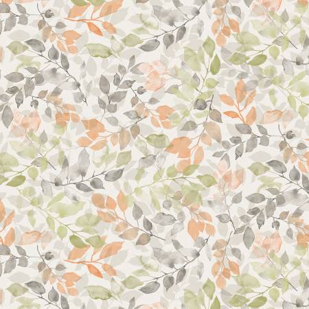 Golden Hour - Allover Vines - Cream - Yardage