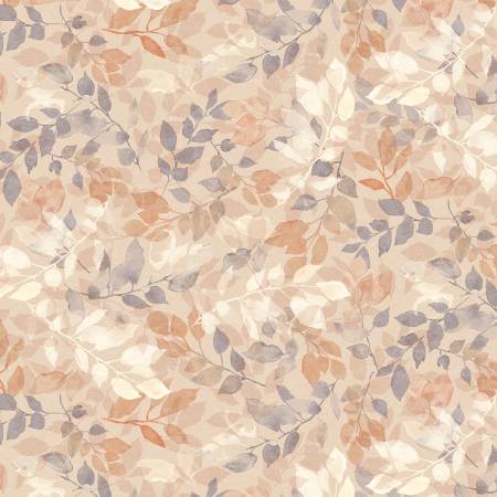 Golden Hour - Allover Vines - Tan - Yardage