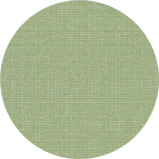 Laminated Cotton Green Grass Fabric
