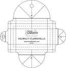 Handi Gadgets - HQ Multi Clamshells Ruler