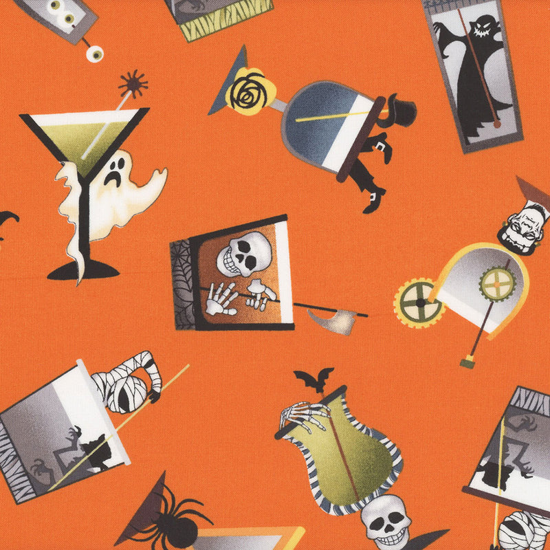 Halloween Ball Witches Brew Fabric