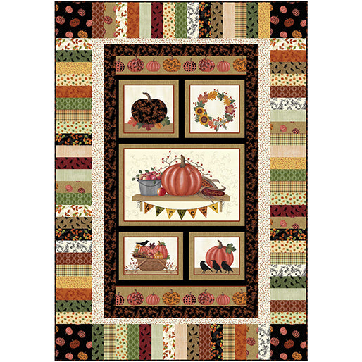 Harvest Gathering Harvest Joy 42"x 60" Quilt Kit