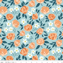 Homage - Main - Blue - Yardage