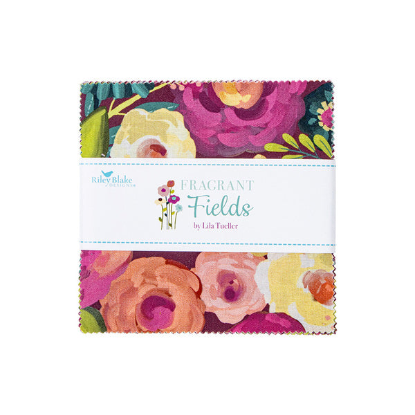 Fragrant Fields 5" Charm pack