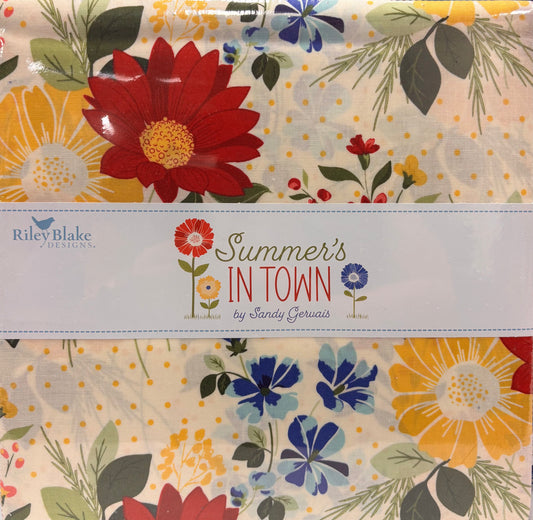 Summer's In Town - 10" Stackers 42 pcs - Layer Cake