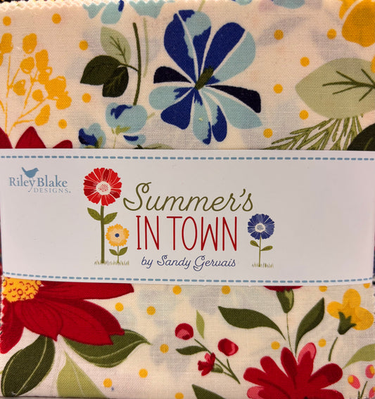 Summer's In Town - 5" Stackers 42 pcs - Charm Pack