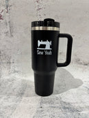 Sew Yeah Tumbler - Black