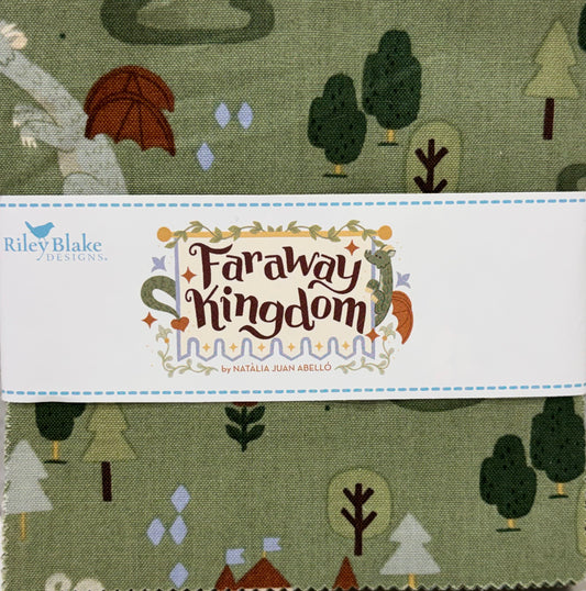 Faraway Kingdom - 5" Squares, 42 pcs - Charm Pack