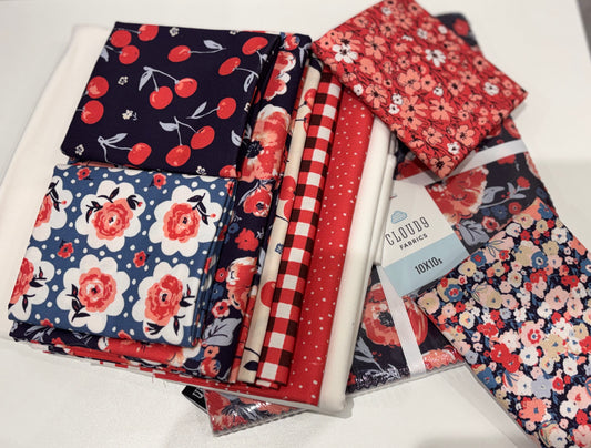 Lattice Pattern - Collection Jubilant 67" x 83" - Quilt Kit