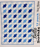 Star Shine Pattern - Collection Grunge 58 1/2"x 76 1/2" - Quilt Kit