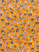 A Haunting We Will Go - Potions - Orange - Yardage
