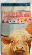 Flower Child Pattern - Collection Udderly Adorable 56"x 63" - Quilt Kit