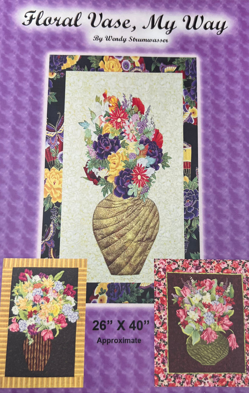 Floral Vase, My Way Pattern