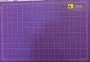 Reversible Self-Healing Cutting Mat – Purple & Black 16"x 10.5"