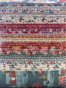 Tilda - Village Life - 6.5" Vegas Strip, 34 pcs - Vegas Strip