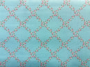 Whimsical Woodland - Lattice - Aqua - Yardage