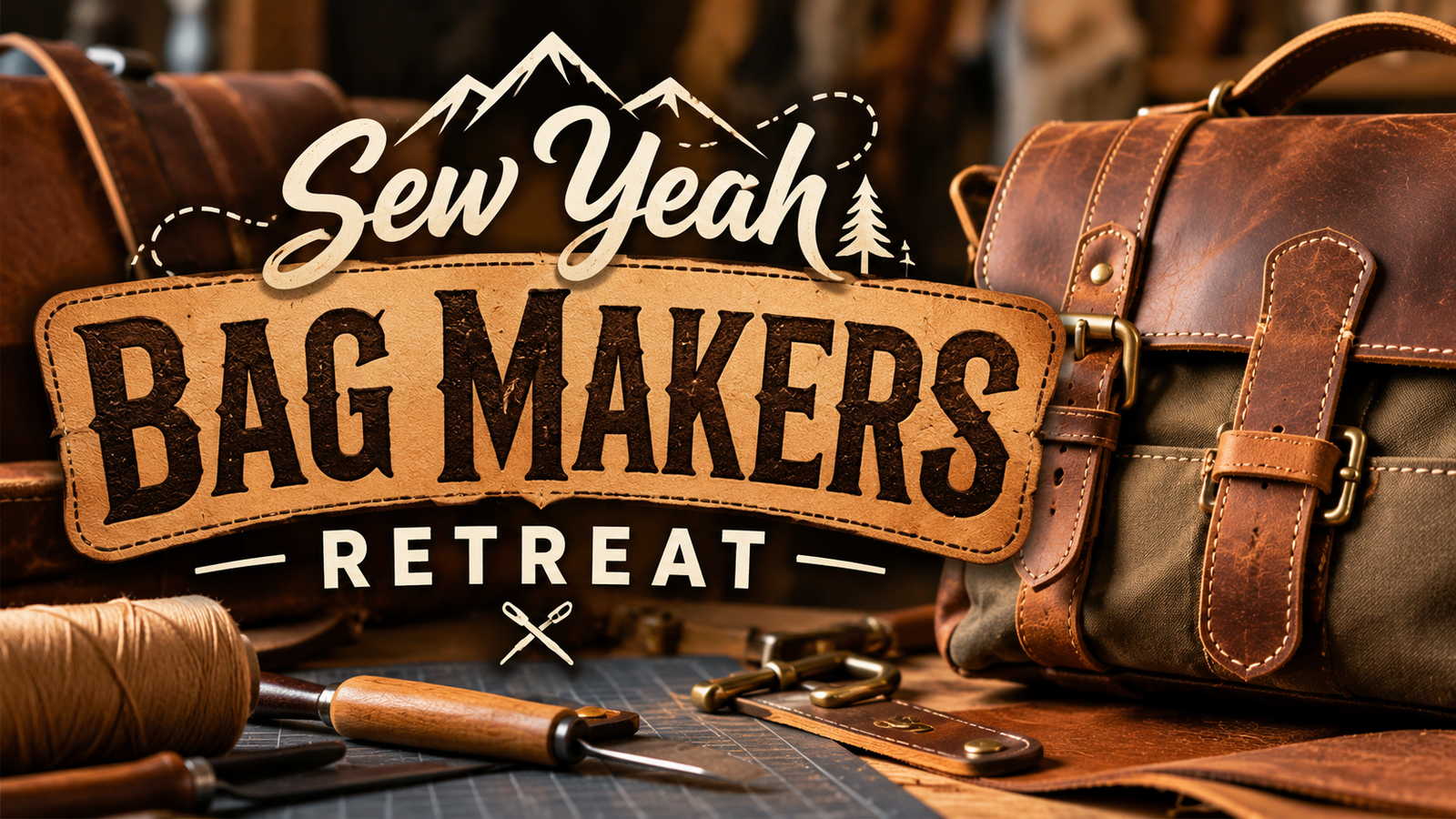 Charmed Sewing Pattern Sew Yeah Bag Maker's Retreat (April 21st-23rd)