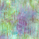 Woodblock Scratches Multi Pink Green Pale Olive  Yardage