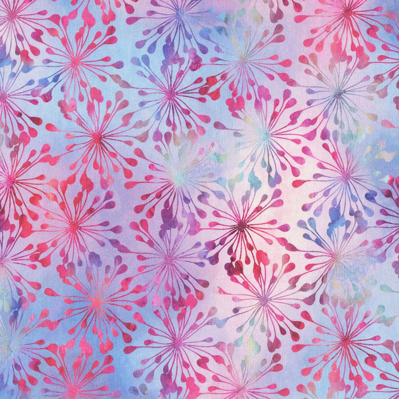 Impressions Floral Pink Fabric