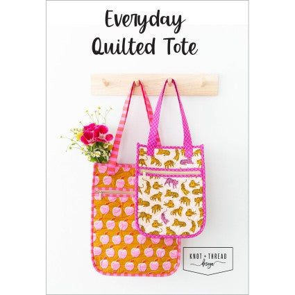 Everyday Quilted Tote Pattern