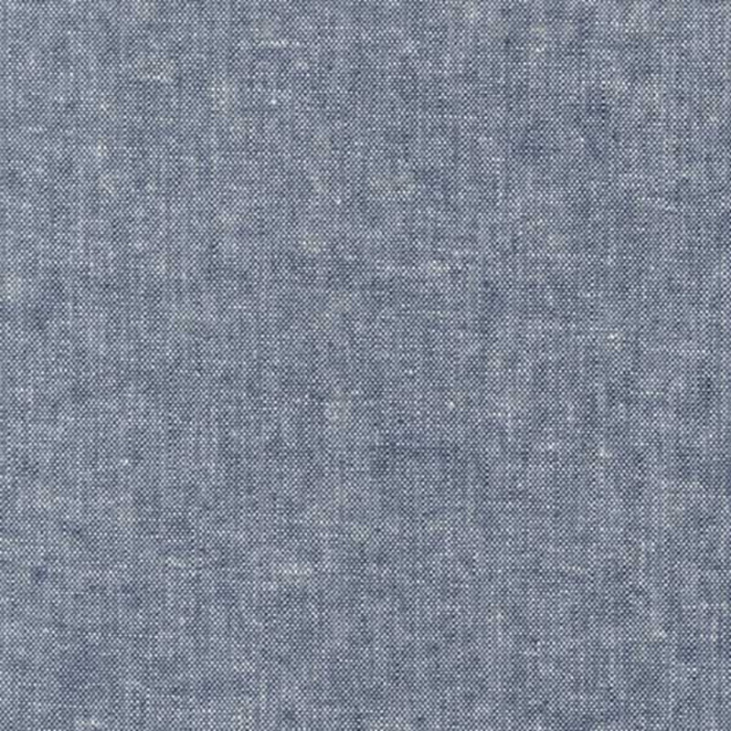 Essex Yarn Dyed Indigo Linen/Cotton Fabric