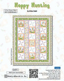 Hoppy Hunting 64"x 81" Quilt Kit