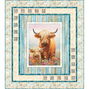 Flower Child Pattern - Collection Udderly Adorable 56"x 63" - Quilt Kit