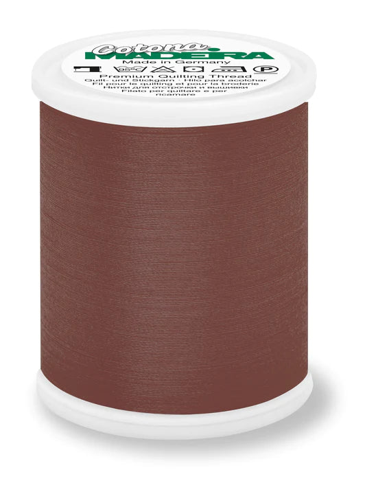 Madeira 1000m Cotton Brown Thread