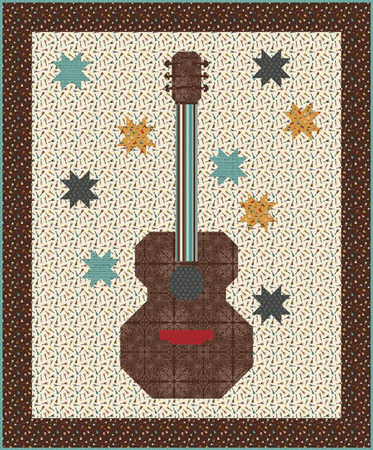 COUNTRY SONG - COWBOYS QUILT KIT