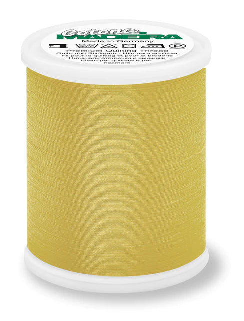 Madeira 1000m Cotton Mustard Yellow Thread