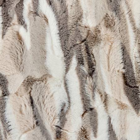 Luxe Cuddle Pewter Yardage