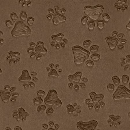 Luxe Cuddle Truffle Luxe Cuddle Paws Yardage