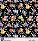 Little Darlings Halloween - Character Costume Toss - Black - Yardage