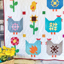 Quilty Chicks Pattern - Collection Toscana 73" x 83" - Quilt Kit