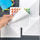 Scrappy Triangle Foundation Paper-Piecing Pad 6" Finished Block Size