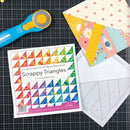 Scrappy Triangle Foundation Paper-Piecing Pad 6" Finished Block Size