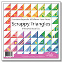 Scrappy Triangle Foundation Paper-Piecing Pad 6" Finished Block Size
