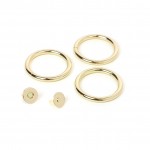 1-1/2" Hardware Kit Gold