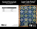 Layer Cake Portal Quilt 62" x 78"