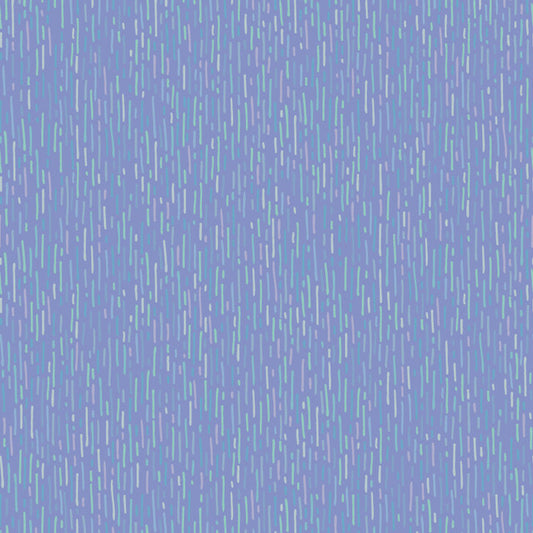 Sun Showers Rain Purple Yardage